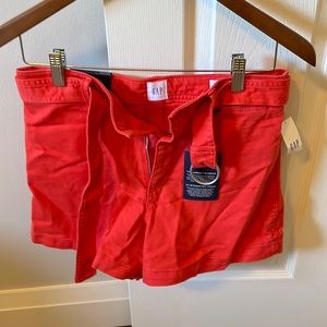 Gap shorts - reddish/orange. Size 6